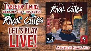 [TABLETOP TWINS] Rival Cities Let's Play/Review (Pegasus Spiele) (Yuki & Yuna | Twin Vtubers)