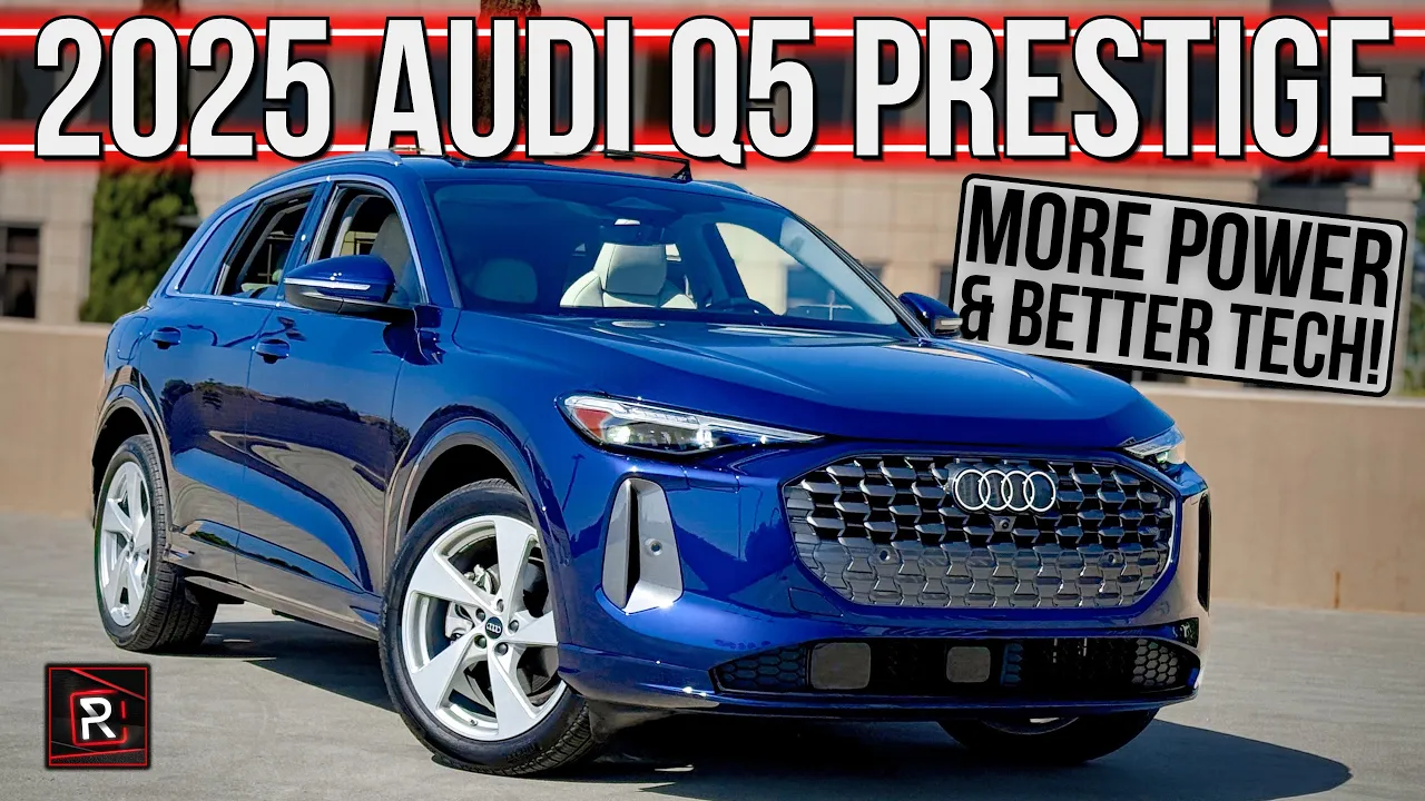 The 2025 Audi Q5 Prestige Is An Upscale Popular SUV With Upgrades In Tech & Performance