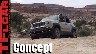 We Drive the Jeep Renegade Commander Concept Off-Road!
