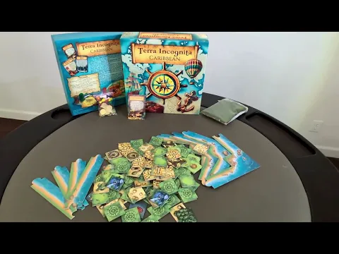 Unboxing Terra Incognita — Family Pirate Board Game (2nd Prototype, 2025)