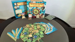 Unboxing Terra Incognita — Family Pirate Board Game (2nd Prototype, 2025)