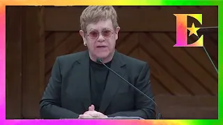 Elton John - Humanitarian Award Speech