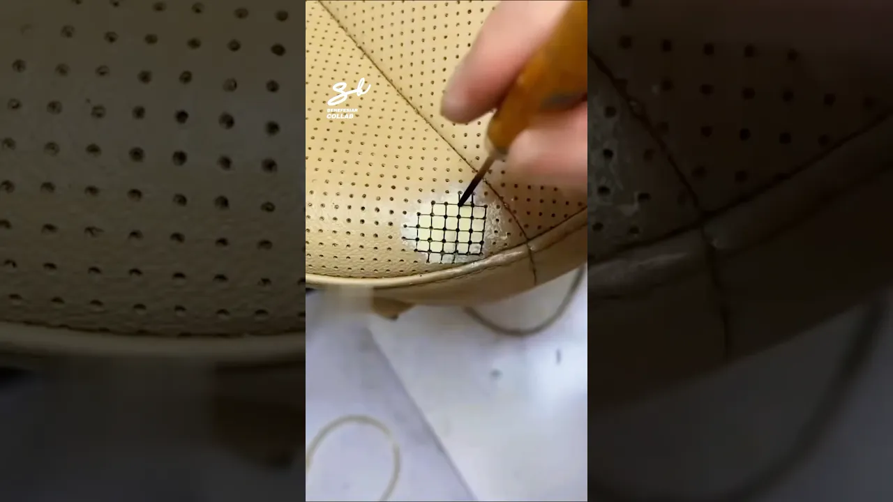 Leather Seat Repair! 🤩 #cars #repairs #seats