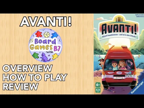 Episode 6: Avanti!
Overview, How to Play & Review
Where Travel, Wit, and Pandemonium Collide!
