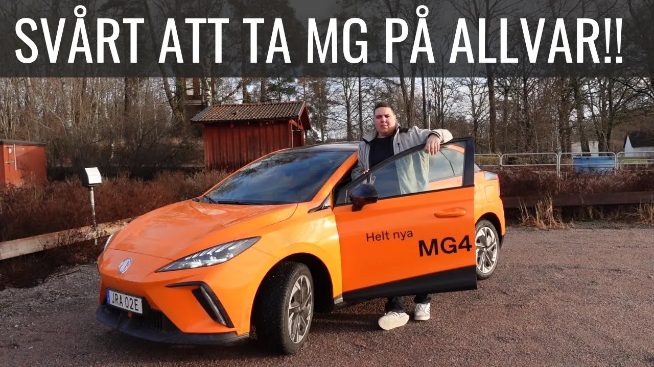 MG4 - Testad - Kul bil, kan behöva lite kärlek... | Elbilsmagasinet