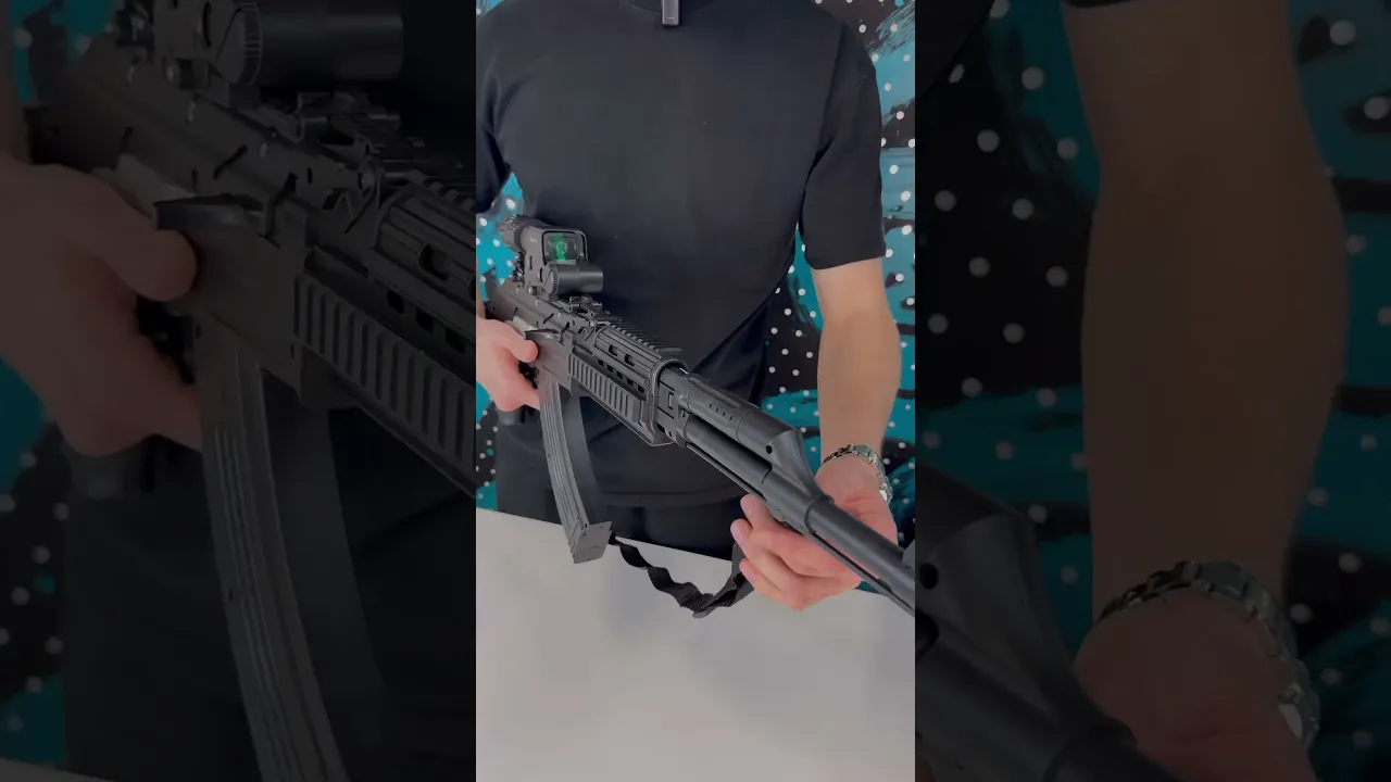 Children's Toy Machine Gun Gel Blaster on Orbits AK-47 WH54-1