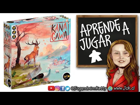 Kanagawa [JcK / Juego de Mesa / Como se Juega / Tutorial]