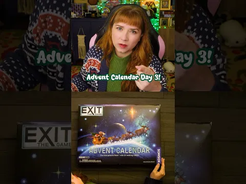 EXIT Advent Calendar DAY 3! #boardgames