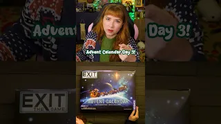 EXIT Advent Calendar DAY 3! #boardgames