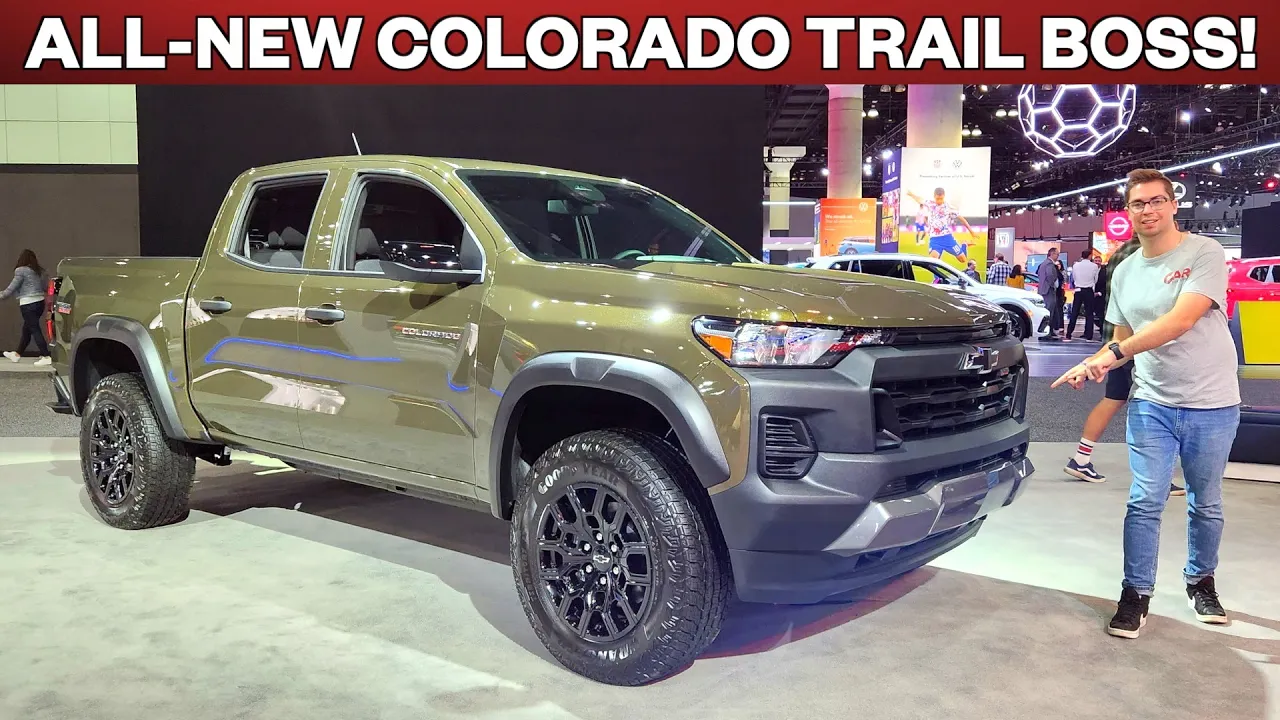2023 Chevy Colorado // Does this Modern Mid-Size Truck BEAT Toyota Tacoma??