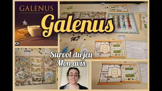 Galenus - survol du jeu et mon avis