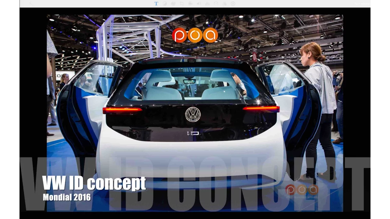Volkswagen ID Concept - Mondial de l'Automobile 2016 19/20