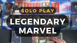 Legendary Marvel Deckbuilding Game | Solo Play #3 | DaniCha