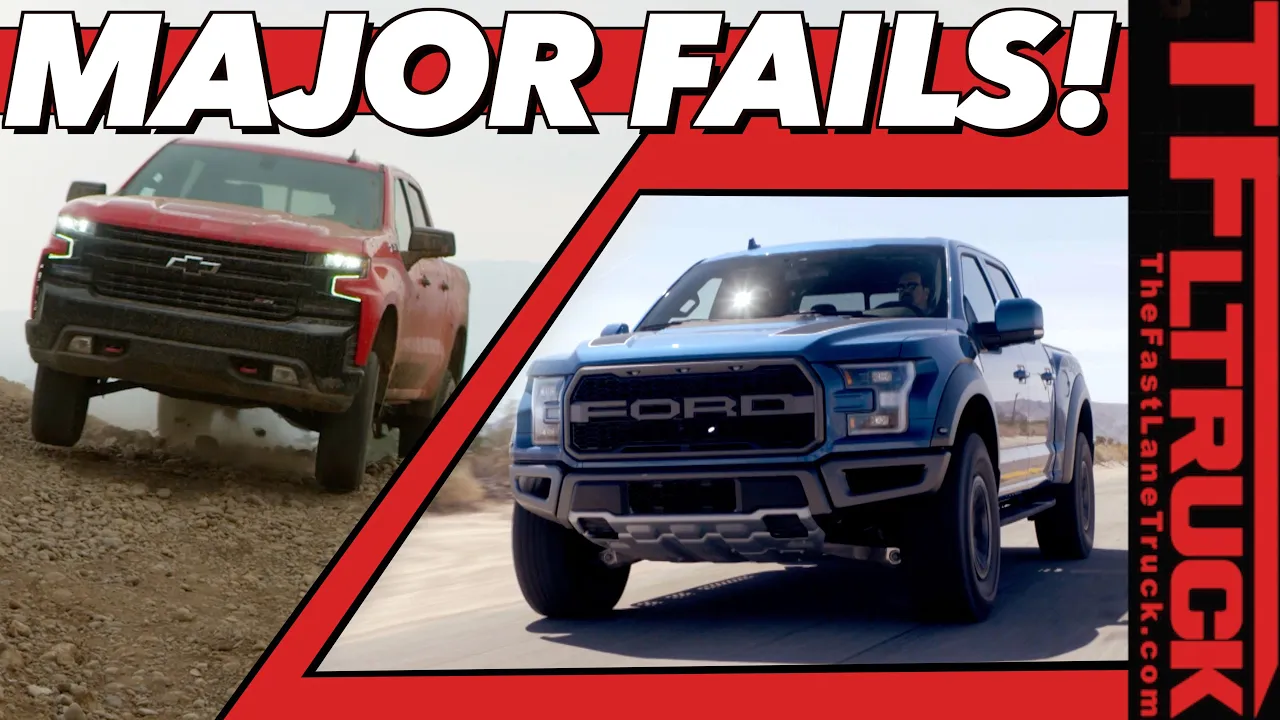 These are the Biggest Unforced Errors (and Home Runs) from Ford, GM, Ram, Toyota, and Nissan Trucks!