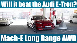 Ford Mustang Mach-E 615km Long Range AWD Range Test! Norwegian High Speed Run