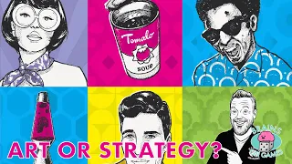 Pop Art Board Game Review | Build a Masterpiece of Color and Strategy
