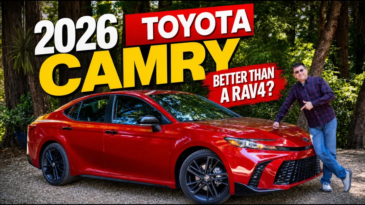2026 Toyota Camry Review: Is This "Family Car" Better Than A RAV4? Probably.