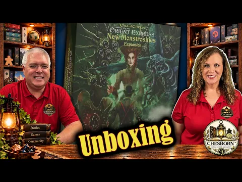 New Monstrosities Unboxing | More Horror on the Orient Express!