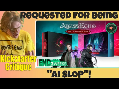 Abyss Echo: The Forbidden Rite - It's a boardgame apparently -Kickstarter Critique Review