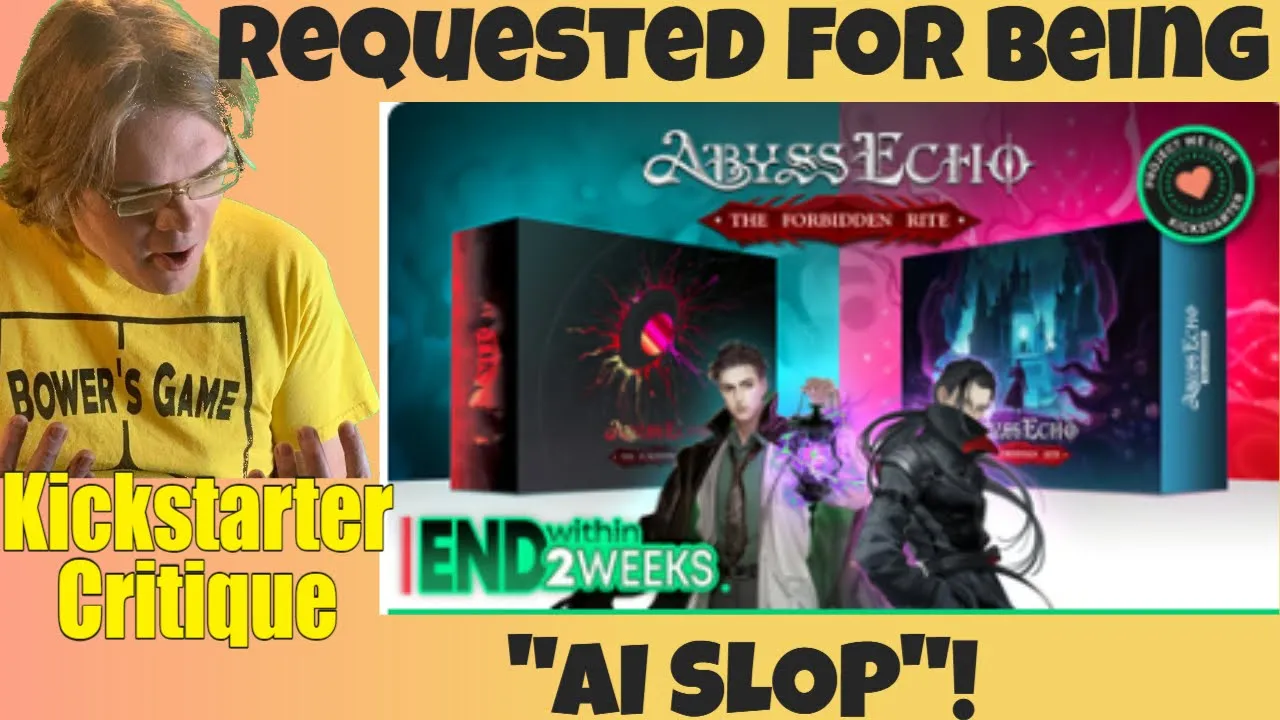 Abyss Echo: The Forbidden Rite - It's a boardgame apparently -Kickstarter Critique Review