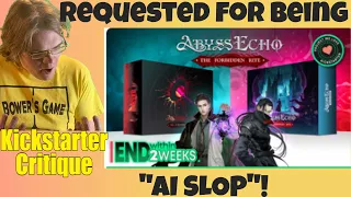 Abyss Echo: The Forbidden Rite - It's a boardgame apparently -Kickstarter Critique Review