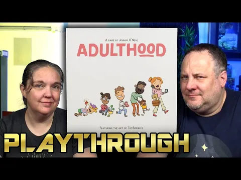 Adulthood Board Game Playthrough! Starring Mr. & Mrs. Tabletop Toolbox!