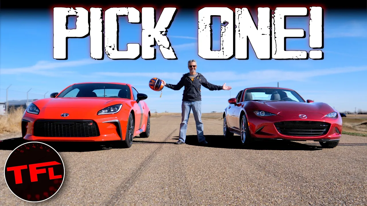 New Toyota GR86 vs Mazda Miata - Which One of These Budget Sports Cars Does The Former STIG Pick?