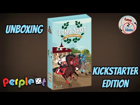 Unboxing of Long Shot The Dice Game - Kickstarter Edition!