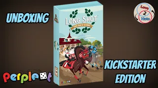 Unboxing of Long Shot The Dice Game - Kickstarter Edition!