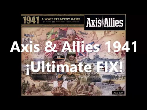 Axis & Allies 1941 ¡Ultimate Fix!