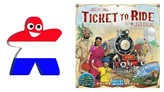 Ticket to Ride - Map Collection 2 - India / Switzerland