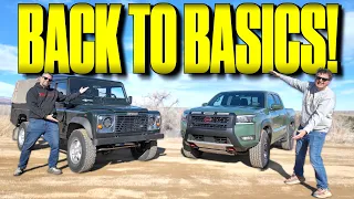 Defender vs Frontier: You Say You Just Want a Basic Truck...So Here It Is!