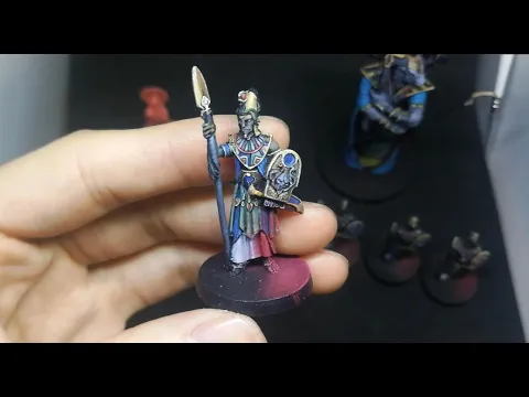 CMON-Ankh: Gods of Edgypt Amun Warrior painting process