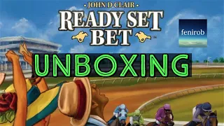 Ready Set Bet Board Game I Unboxing (No Talking)