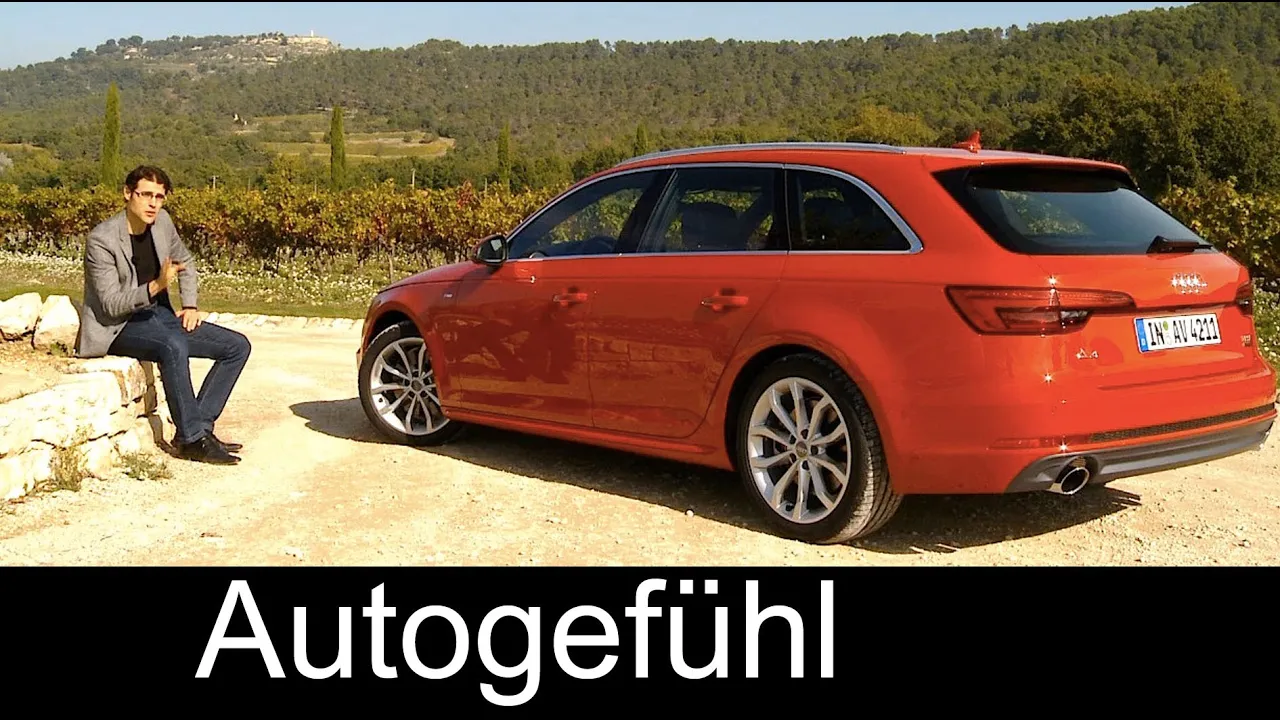 Audi A4 Avant Estate/Wagon/Kombi FULL REVIEW test driven quattro all-new neuer 2016