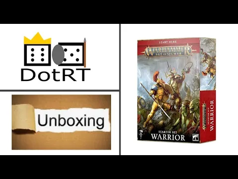 Unboxing Age of Sigmar Warrior Set