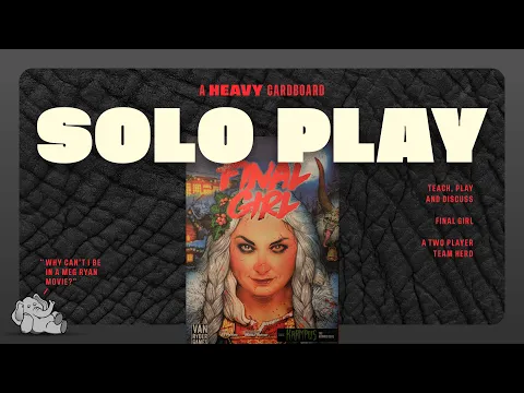 Final Girl (Chapter III) The North Pole Nightmare - Solo (Tag Team) Play-through by Heavy Cardboard