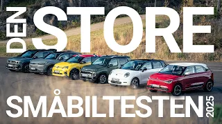 Seks elbiler, én vinner – den store småbiltesten, episode 1: praktiske egenskaper