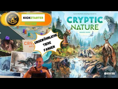 Cryptic Nature - Kickstarter Preview - Brettspiel Teddy