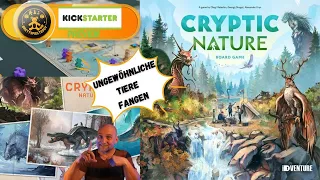 Cryptic Nature - Kickstarter Preview - Brettspiel Teddy