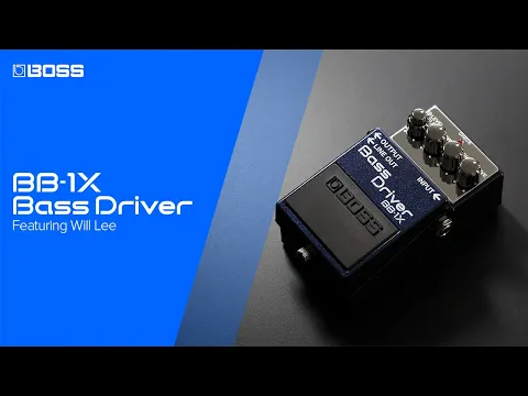 Product video thumbnail for Boss BB-1X Bass Driver Pedal