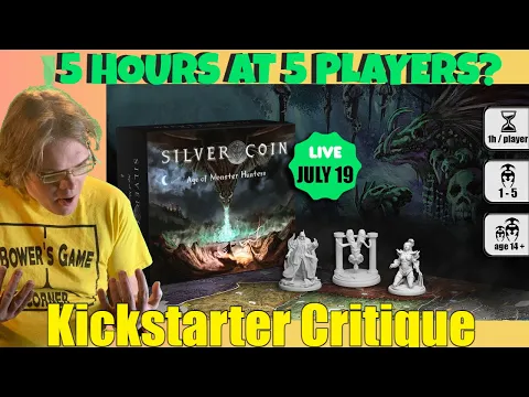 Silver Coin: Age of Monster Hunters - Kickstarter Critique Review