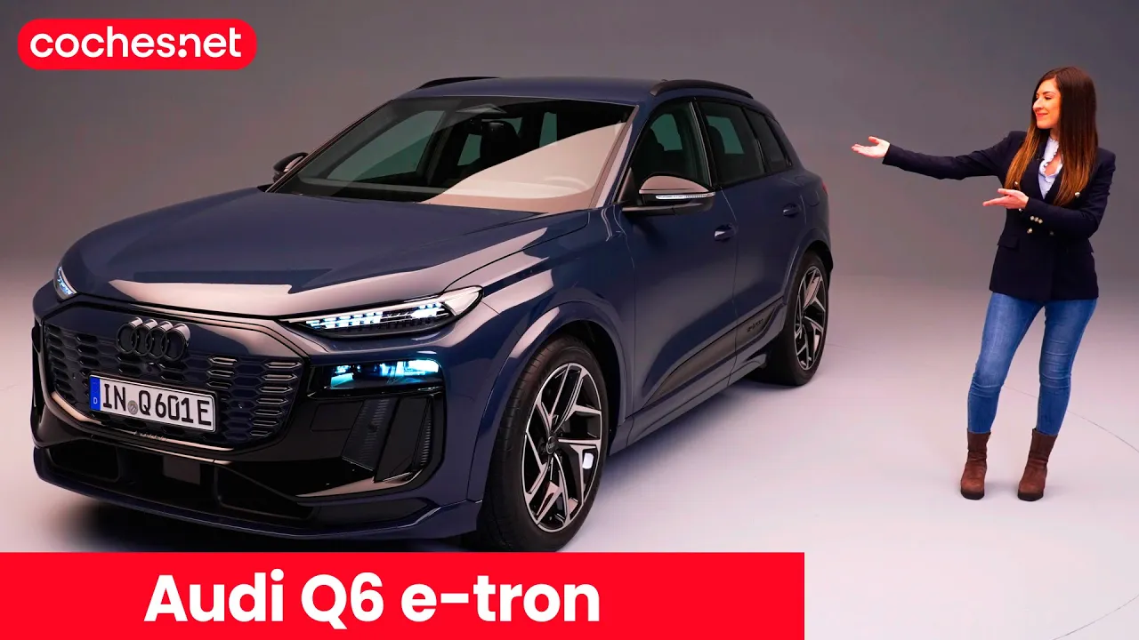 Audi Q6 e-tron 2024 | Primer vistazo / Review en español | coches.net