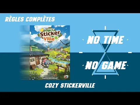 Cozy StickerVille : règles du jeu (sans spoil)