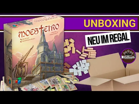 Moesteiro | WAS IST DRIN? Brettspiel Unboxing [Brettspiele]