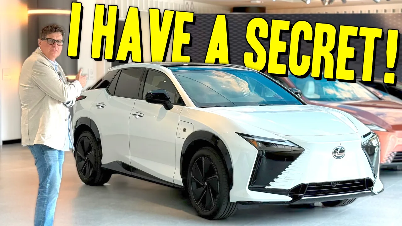 The 2026 Lexus RZ 550e Does Something No Other Lexus OR Toyota Can Do!