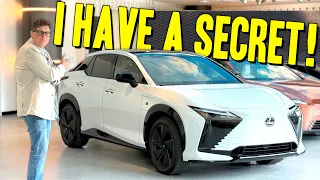 The 2026 Lexus RZ 550e Does Something No Other Lexus OR Toyota Can Do!