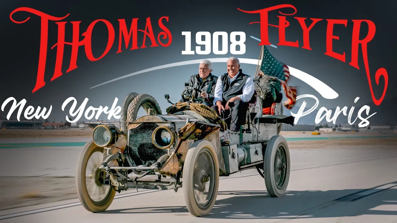The Car That Raced Around the World?! Jay Drives the Thomas Flyer | Jay Leno’s Garage