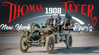 The Car That Raced Around the World?! Jay Drives the Thomas Flyer | Jay Leno’s Garage