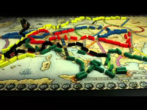 A Ticket To Ride Stop Motion